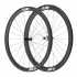 Ultraleichtes 1195g 700C Front 45x28mm Rear 55x28mm Disc Brake Carbon Rennrad-Laufradsatz Tubeless